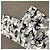 Balenciaga 673572 Stole Shawl Marrone Nero - vista 4