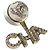 Timeless Orecchini a lobo Chanel CC Coco Mark in perle sintetiche e strass Bianco