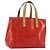 Louis Vuitton Reade Monogram Vernis PM Vermelho