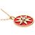 Collana Christian Dior Dior Rose des Vents Rosso D'oro - vista 5