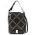 Borsa a secchiello Salvatore Ferragamo Vara Ribbon Studded Nero