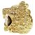 Gucci Lion Head Metal Stone Gold Ring Golden - Ansicht 3