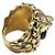 Gucci Lion Head Gold Band Ring Ring Golden - Ansicht 10