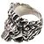 Gucci Lion Head Silver Band Ring Ring Silber - Ansicht 10