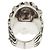 Gucci Lion Head Silver Band Ring Ring Silber - Ansicht 3
