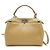 Borsa Fendi Peekaboo Mini Beige - vista 2