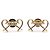 Tiffany & Co Orecchini Tiffany Double Loving Heart - vista 2