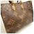 Bolsa Tote Louis Vuitton Monogram Giant OnTheGo GM Marrom - vista 8