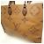 Bolsa Tote Louis Vuitton Monogram Giant OnTheGo GM Marrom - vista 9