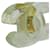 Orecchini Chanel Coco Mark Turnlock in Plastica Verde  - vista 10
