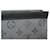 Louis Vuitton Monogram Eclipse Pochette Voyage Marrone Nero - vista 12