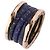 Bulgari Bvlgari B.zero1 Ring aus 18K Gelbgold mit Lapislazuli Golden