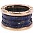 Bulgari Bvlgari B.zero1 Ring aus 18K Gelbgold mit Lapislazuli Golden - Ansicht 3
