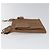 Bottega Veneta Vintage Front Pocket Waist Leather Marrone - vista 4