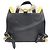 Zaino GUCCI GG Pearl Tricolor Nero Bianco D'oro - Ansicht 3