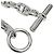 Hermès Bracciale Charm Hermes Chaine d'Ancre MM Argento - vista 4