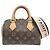 Borsa Louis Vuitton Speedy Bandoulière 20 Monogram Marrone