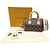 Borsa Louis Vuitton Speedy Bandoulière 20 Monogram Marrone - vista 14