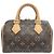 Borsa Louis Vuitton Speedy Bandoulière 20 Monogram Marrone - vista 2