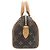Borsa Louis Vuitton Speedy Bandoulière 20 Monogram Marrone - vista 4