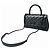 Borsa a tracolla Chanel Matelassé XS in pelle di vitello invecchiata Metallico - vista 4