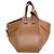 Borsa a tracolla Loewe Hammock Small in pelle di vitello marrone - vista 2