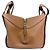 Borsa a tracolla Loewe Hammock Small in pelle di vitello marrone - vista 5