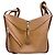 Borsa a tracolla Loewe Hammock Small in pelle di vitello marrone - vista 6