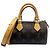 Louis Vuitton Monogram Nano Speedy Handtasche Braun