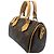 Louis Vuitton Monogram Nano Speedy Handtasche Braun - Ansicht 4