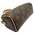 Louis Vuitton Monogram Nano Speedy Handtasche Braun - Ansicht 5