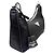 Borsa a tracolla in nylon Prada Re Edition 2005 Nero - vista 4
