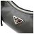 Borsa a tracolla in nylon Prada Re Edition 2005 Nero - vista 9