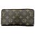 Louis Vuitton Monogram Zippy Wallet Braun - Ansicht 2