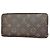 Louis Vuitton Monogram Zippy Wallet Braun - Ansicht 3