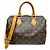 Louis Vuitton Speedy Bandoulière 25 Boston Bag Braun