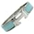 Hermès Bracciale Click H Hermes Argento Blu chiaro  - vista 1