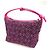 Borsa a tracolla Loewe Cubie Anagram Jacquard Nero Rosa - vista 2