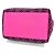 Borsa a tracolla Loewe Cubie Anagram Jacquard Nero Rosa - vista 3