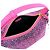 Borsa a tracolla Loewe Cubie Anagram Jacquard Nero Rosa - vista 4