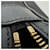 Saffiano Borsa a Spalla Prada 1BH218 Nero - vista 10