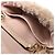 Mini borsa a tracolla Fendi Nano Baguette con charm in pelliccia Beige - vista 7
