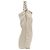 Borsa a tracolla Chanel 22 Chain Coco Mark in pelle Bianco - vista 4
