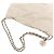 Borsa a tracolla Chanel 22 Chain Coco Mark in pelle Bianco - vista 5