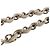 Borsa a tracolla Chanel 22 Chain Coco Mark in pelle Bianco - vista 7