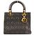 Borsa a mano Christian Dior Lady Cannage in pelle Nero - vista 2