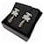 Orecchini Chanel CC Ribbon Argento Rosa - vista 10
