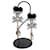 Orecchini Chanel CC Ribbon Argento Rosa - vista 4
