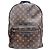 Zaino Louis Vuitton Josh M41530 Monogram Macassar Marrone Nero