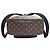 Zaino Louis Vuitton Josh M41530 Monogram Macassar Marrone Nero - vista 5
